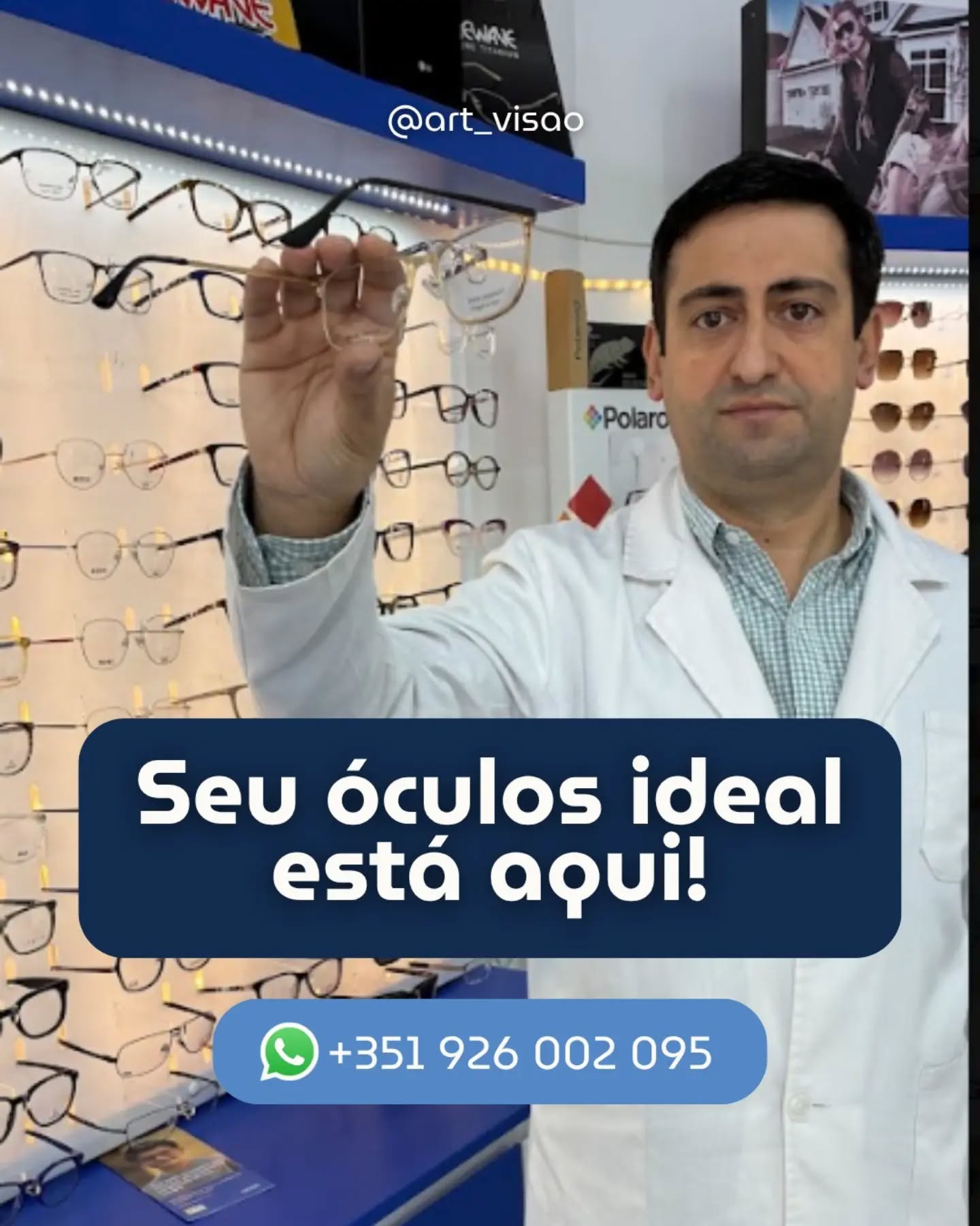 Publicação do Instagram Art'Visão