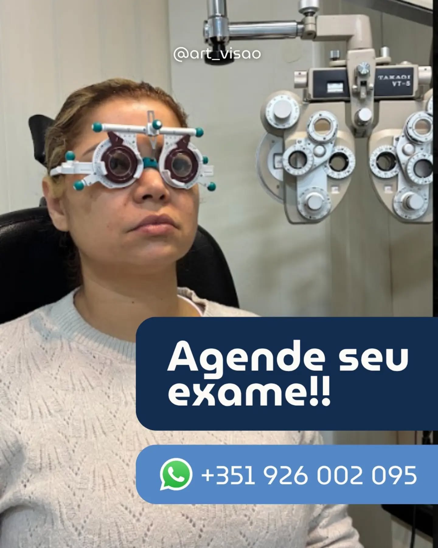 Publicação do Instagram Art'Visão